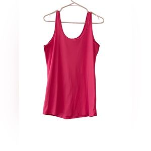 Women’s No Boundaries Polyester Spandex Pink Tank Top- XL